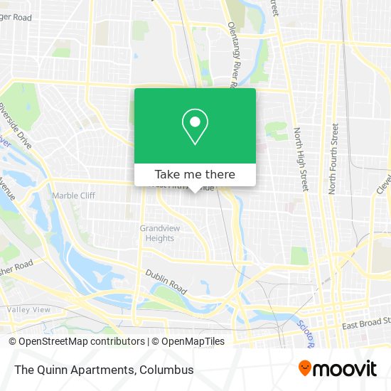 The Quinn Apartments map