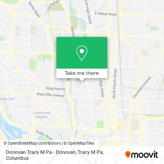 Mapa de Donovan Tracy M Pa - Donovan, Tracy M Pa