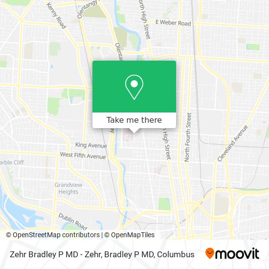 Zehr Bradley P MD - Zehr, Bradley P MD map