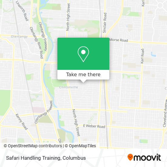 Safari Handling Training map