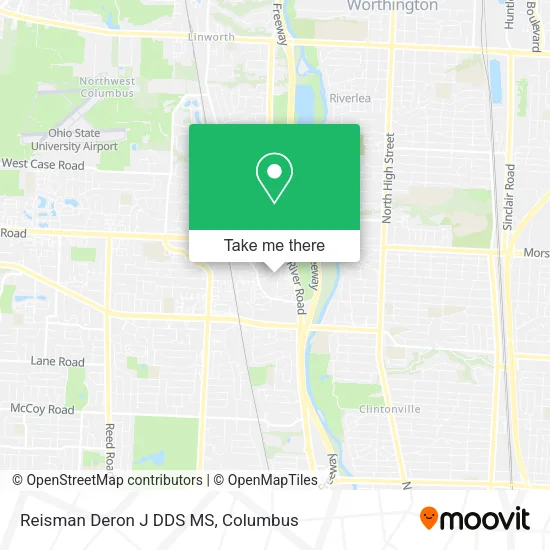 Mapa de Reisman Deron J DDS MS