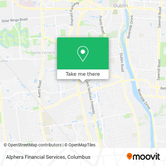 Mapa de Alphera Financial Services