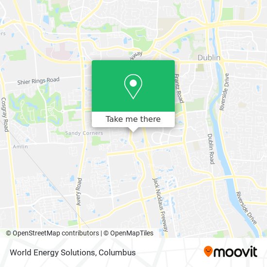 World Energy Solutions map