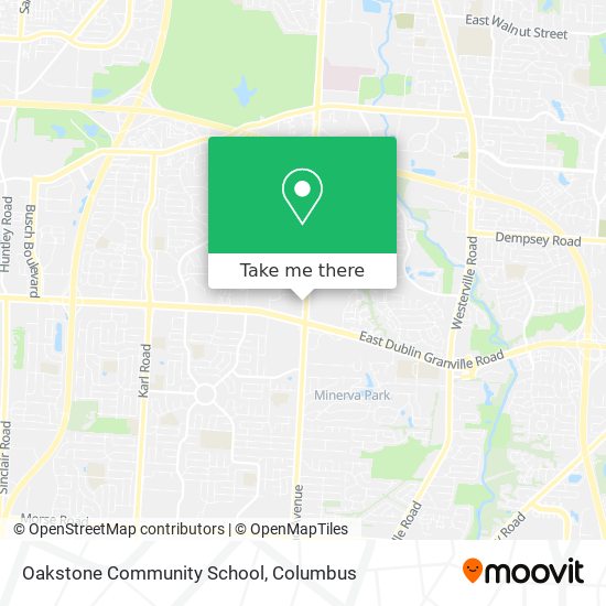 Mapa de Oakstone Community School