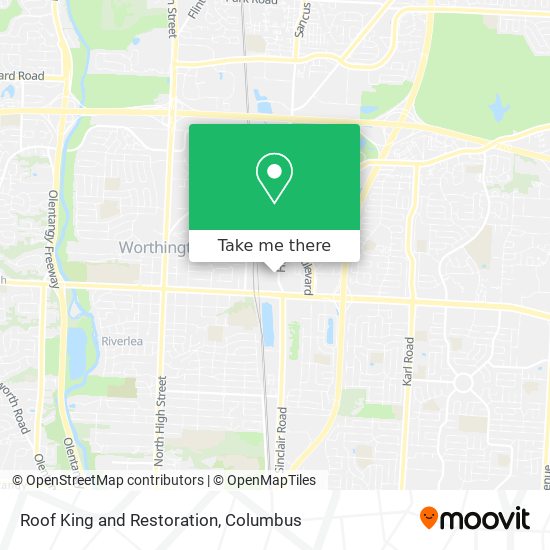 Roof King and Restoration map