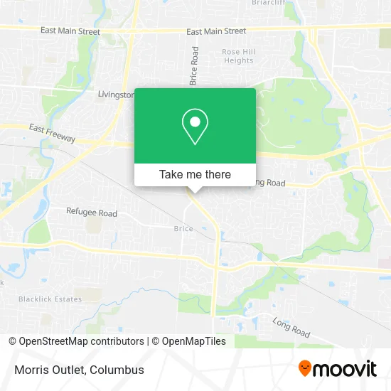 Morris Outlet map