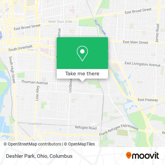 Deshler Park, Ohio map