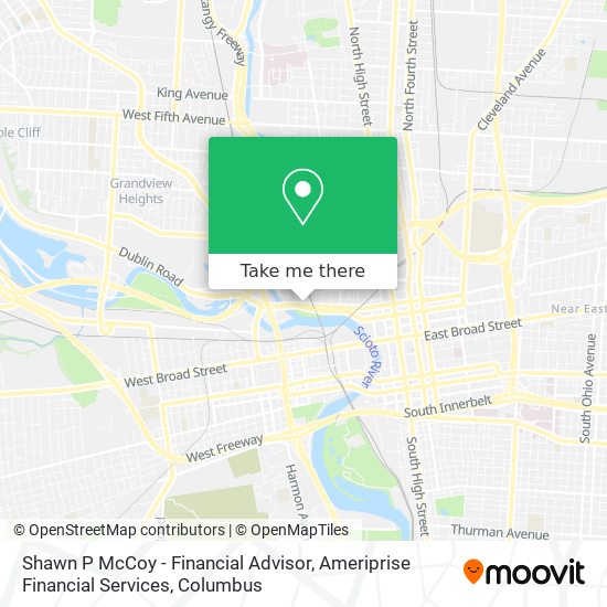 Shawn P McCoy - Financial Advisor, Ameriprise Financial Services map