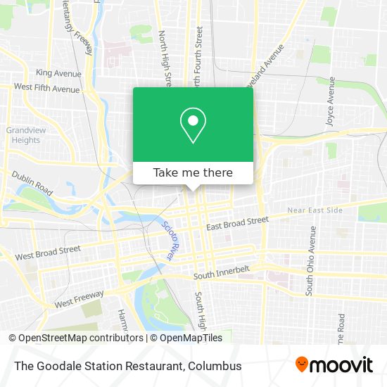 Mapa de The Goodale Station Restaurant