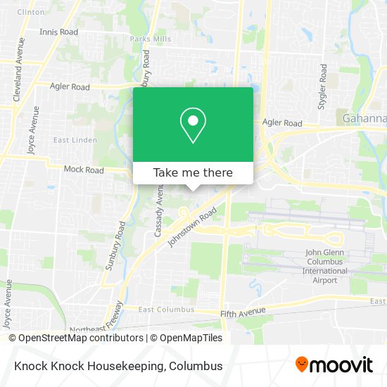 Knock Knock Housekeeping map