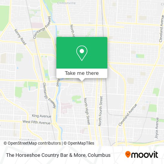 The Horseshoe Country Bar & More map
