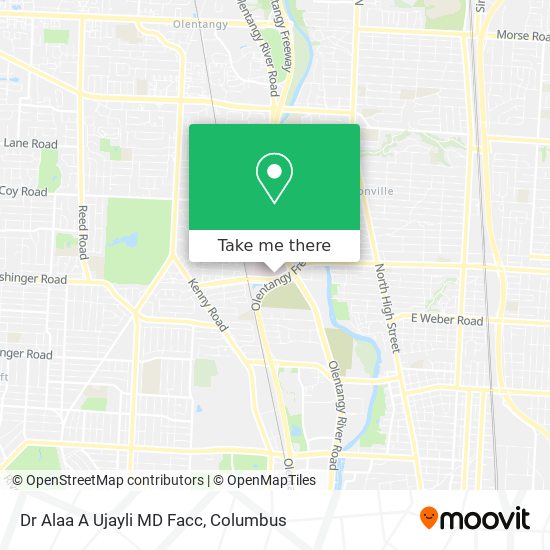 Mapa de Dr Alaa A Ujayli MD Facc