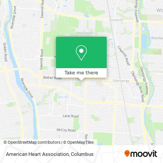 Mapa de American Heart Association