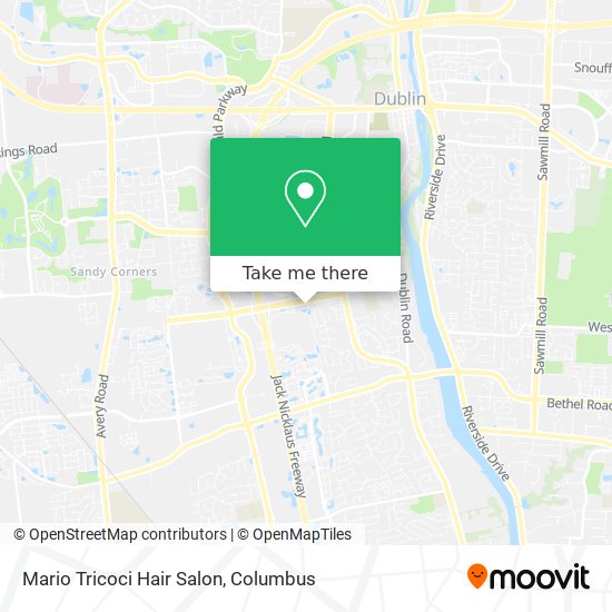 Mapa de Mario Tricoci Hair Salon