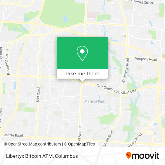 Libertyx Bitcoin ATM map