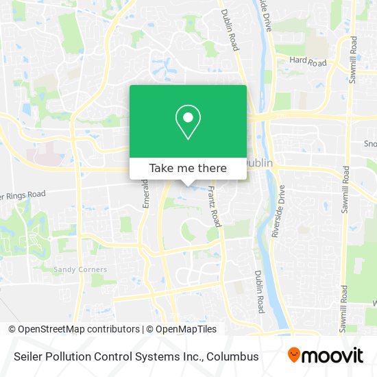 Seiler Pollution Control Systems Inc. map