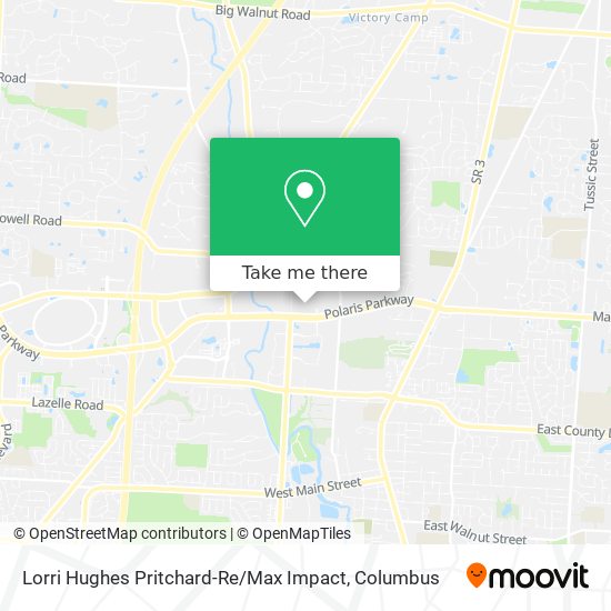 Mapa de Lorri Hughes Pritchard-Re / Max Impact