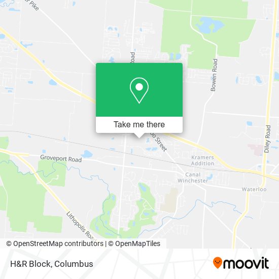 Mapa de H&R Block