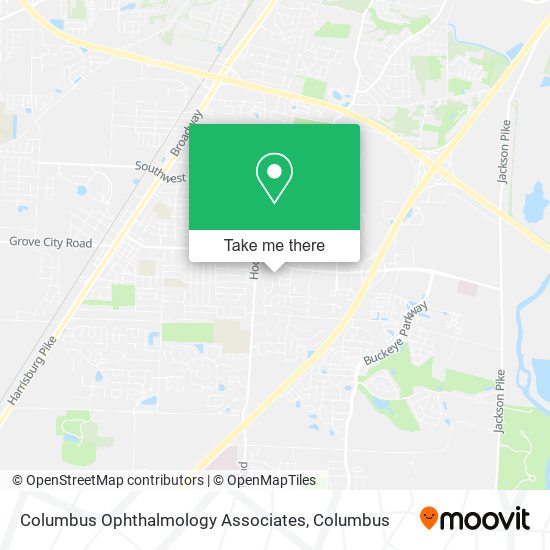 Columbus Ophthalmology Associates map