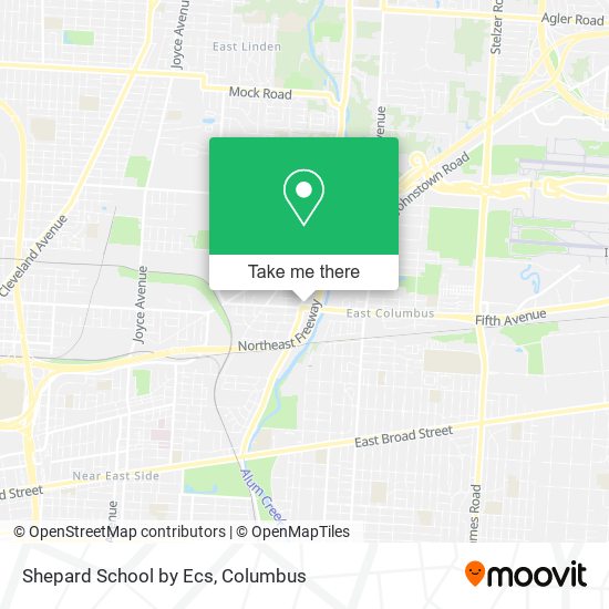 Shepard School by Ecs map