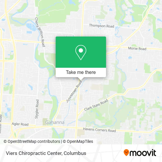 Viers Chiropractic Center map