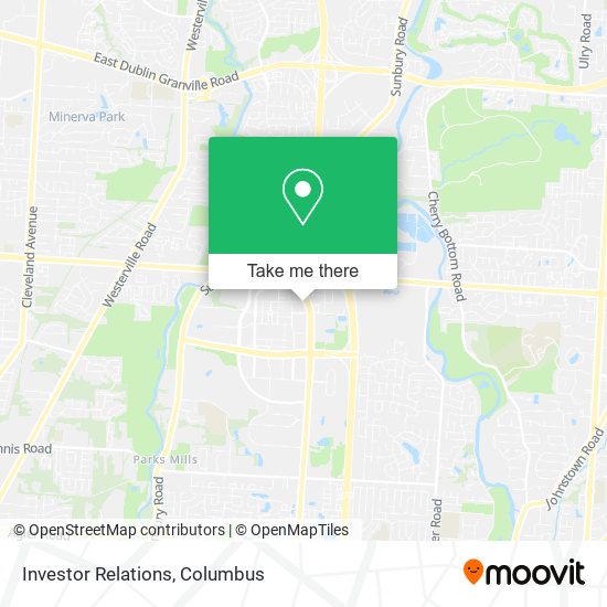 Investor Relations map