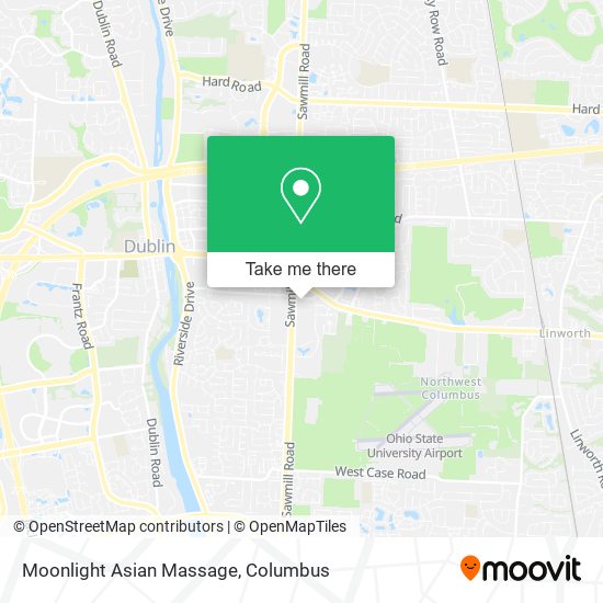 Mapa de Moonlight Asian Massage