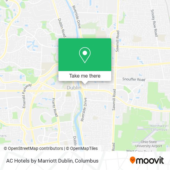 Mapa de AC Hotels by Marriott Dublin