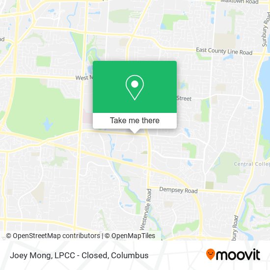 Joey Mong, LPCC - Closed map