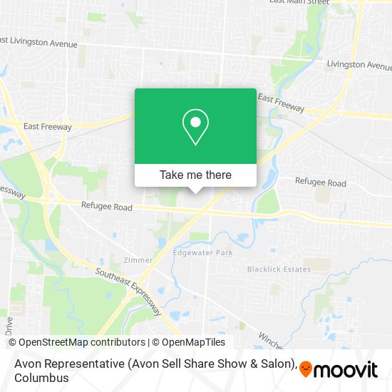 Avon Representative (Avon Sell Share Show & Salon) map