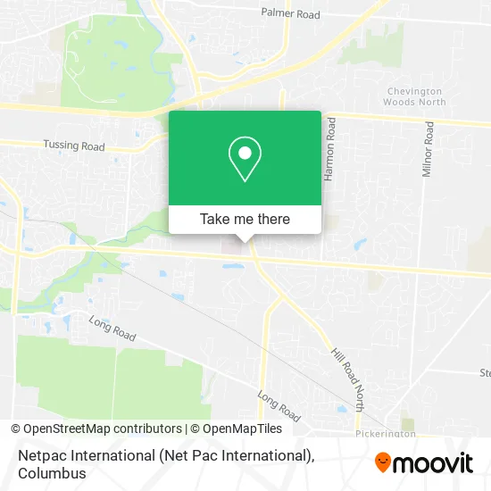 Netpac International (Net Pac International) map