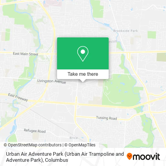 Urban Air Adventure Park (Urban Air Trampoline and Adventure Park) map
