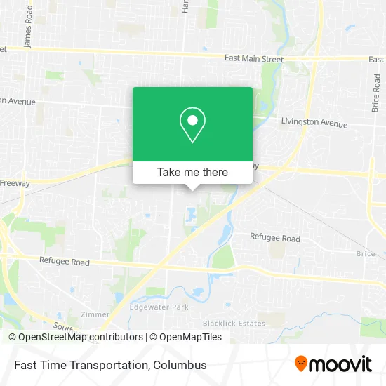 Fast Time Transportation map
