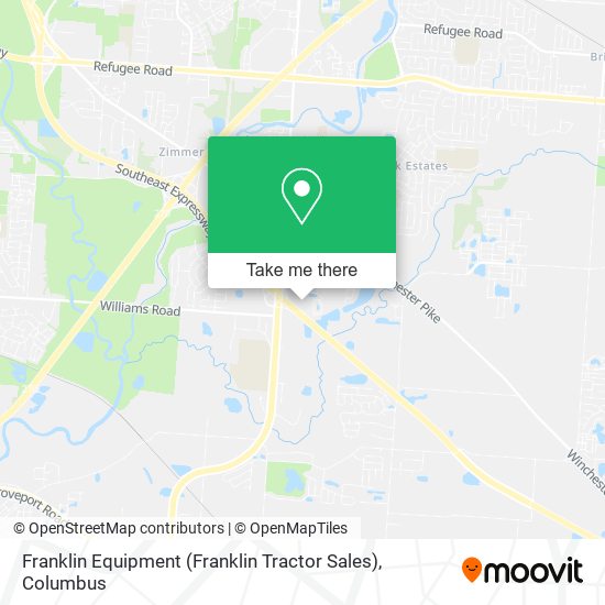 Franklin Equipment (Franklin Tractor Sales) map