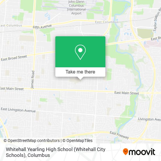 Whitehall Yearling High School (Whitehall City Schools) map