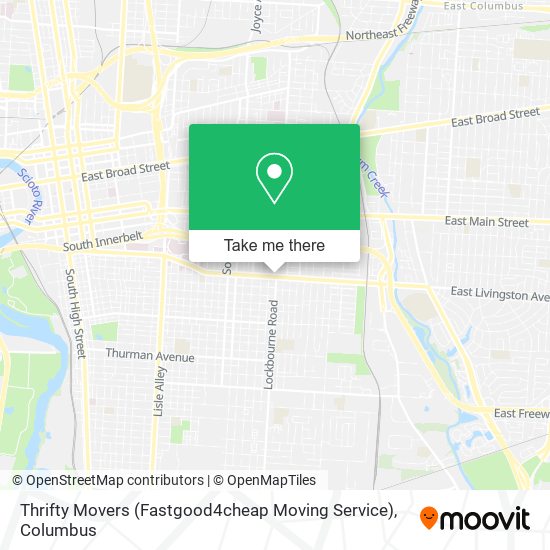Thrifty Movers (Fastgood4cheap Moving Service) map