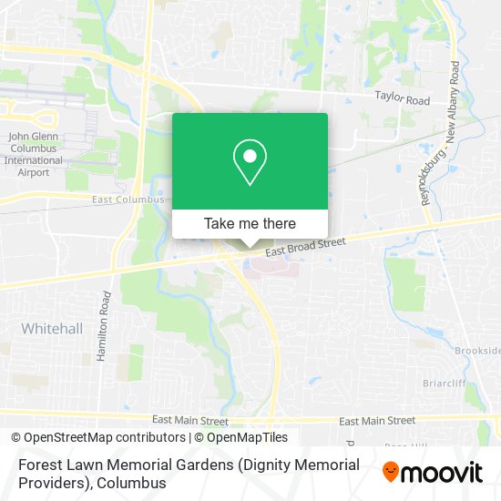 Mapa de Forest Lawn Memorial Gardens (Dignity Memorial Providers)