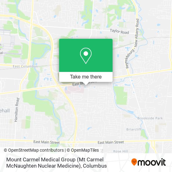 Mapa de Mount Carmel Medical Group (Mt Carmel McNaughten Nuclear Medicine)