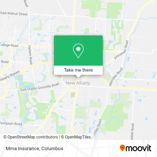 Mma Insurance map
