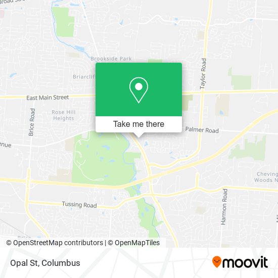 Mapa de Opal St