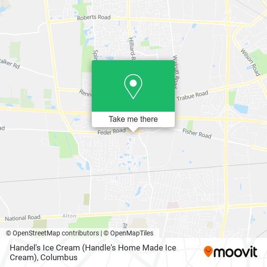 Handel's Ice Cream (Handle's Home Made Ice Cream) map