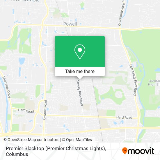 Premier Blacktop (Premier Christmas Lights) map