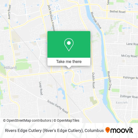 Rivers Edge Cutlery (River's Edge Cutlery) map