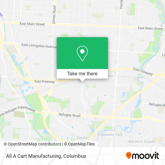 All A Cart Manufacturing map