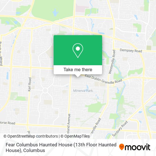 Fear Columbus Haunted House (13th Floor Haunted House) map