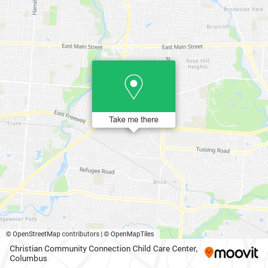 Mapa de Christian Community Connection Child Care Center