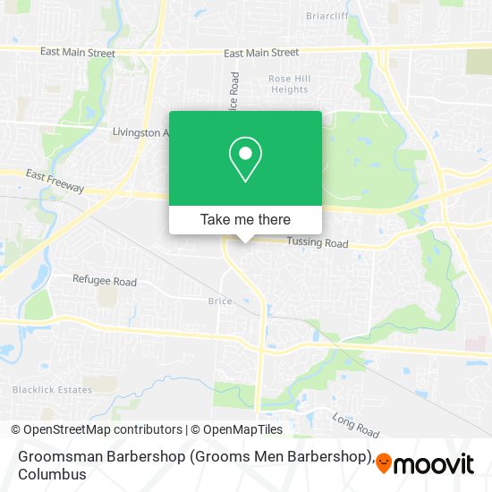 Mapa de Groomsman Barbershop (Grooms Men Barbershop)