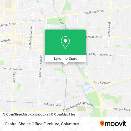 Mapa de Capital Choice Office Furniture