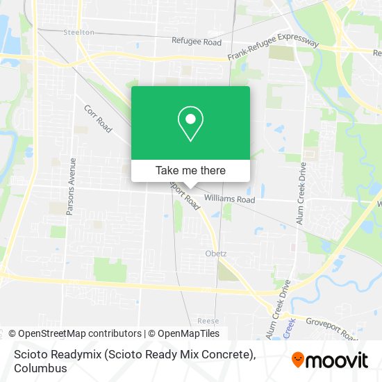 Scioto Readymix (Scioto Ready Mix Concrete) map