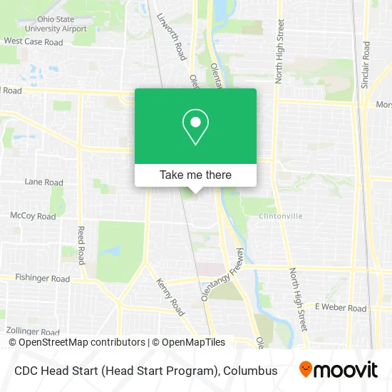 CDC Head Start (Head Start Program) map